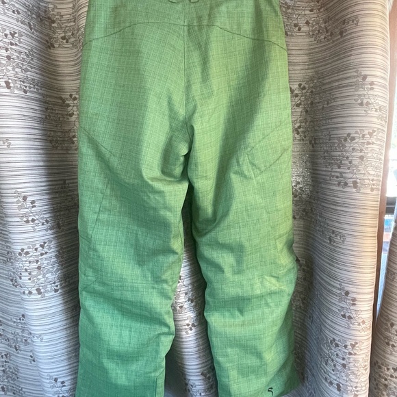 Green Snowboarding Pants boys Large - Picture 6 of 9